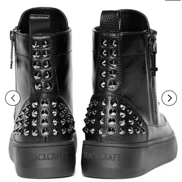 NWOT Unisex Blackcraft Cult Cain - Studded Sneaker Boot - Picture 7 of 8